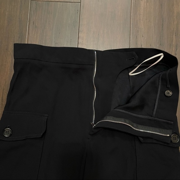MARNI Made In Italy Black Ladies Viscose Blend Cargo Jogger Pants Size 4… - Picture 5 of 11